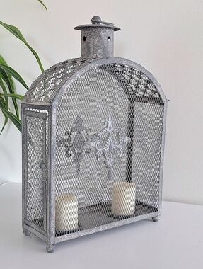 Large decorative metal lantern